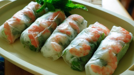 Receta de rollitos de primavera frescos vietnamitas