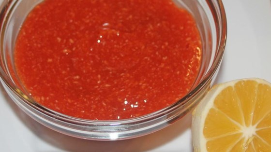 Receta de salsa de cóctel al rojo vivo