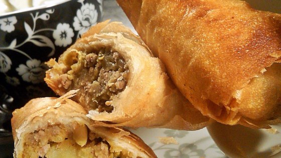 Receta de samosas de carne