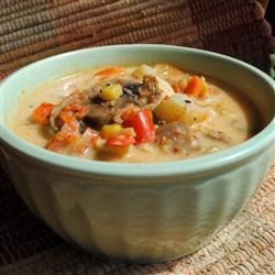 Receta de sopa de almuerzo de domingo