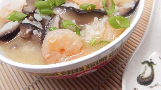 Receta de sopa de arroz con camarones