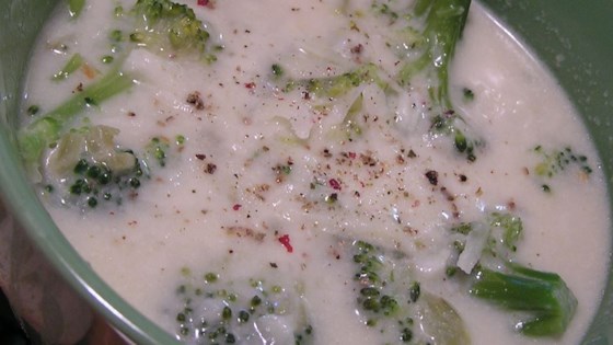 Receta de Sopa de Brócoli y Queso III
