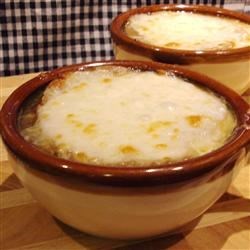 Receta de sopa de cebolla francesa VIII