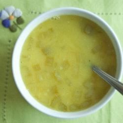 Receta de sopa de papa y limón