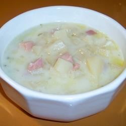 Receta de sopa de patata en olla de cocción lenta