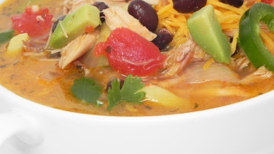 Receta de sopa de pavo al sudoeste