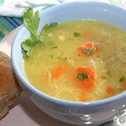 Receta de Sopa de Pollo III