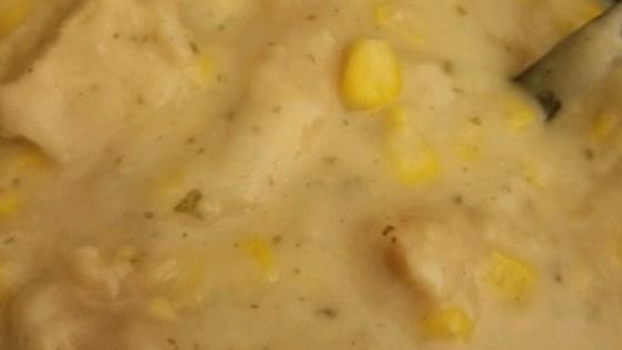 Receta de Sopa de Pollo y Maíz
