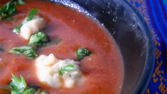 Receta de sopa de tomate ahumado