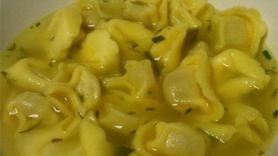 Receta de sopa de tortellini III