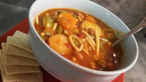 Receta de sopa de verduras rápida y fácil
