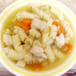 Receta De Sopa Rotini De Pollo