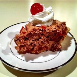 Receta de tarta de cerezas y chocolate