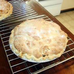 'Receta de tarta de manzana holandesa de la tía Willie'