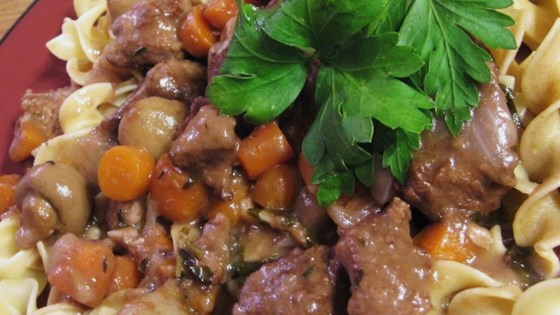 Receta de Ternera Bourguignon II