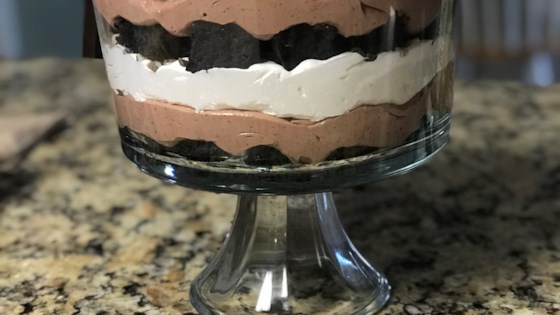 Receta de trifle de chocolate