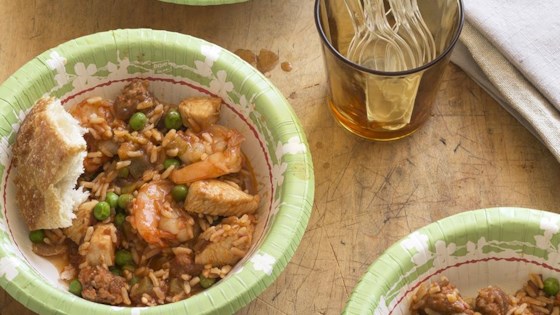 Receta de un plato Jambalaya