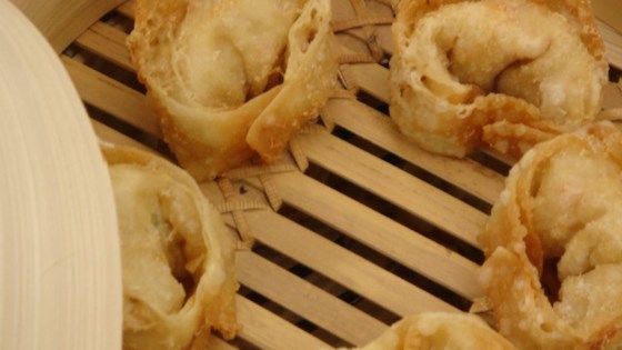 Receta de Wontons de queso crema con cangrejo