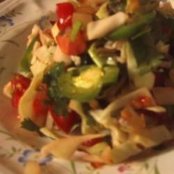 Receta Ensalada de Col, Tomate y Cebolla
