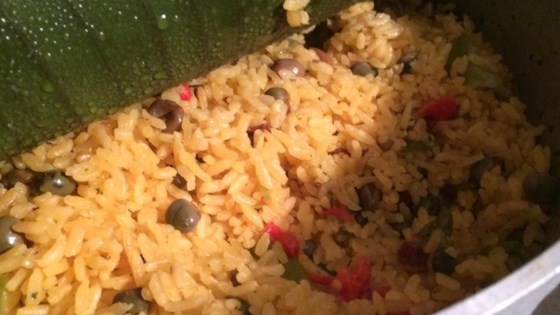 Receta Fácil de Arroz con Gandules