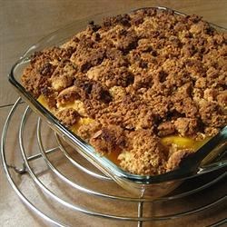 Receta fácil de Peach Crisp II