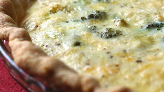 Receta fácil de quiche de brócoli