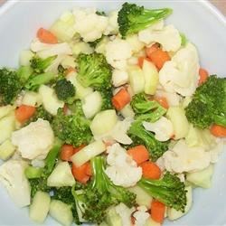 Receta fácil de verduras marinadas