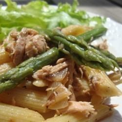 Receta Farfalle con Espárragos y Salmón Ahumado