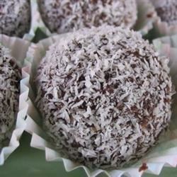 Receta húngara de bolas de coco