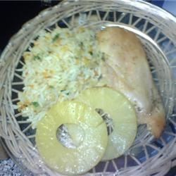 Receta perfecta de pollo con naranja y piña