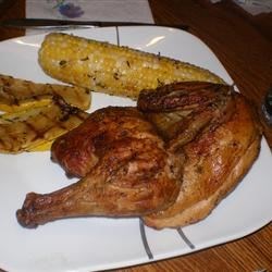 Receta picante de pollo asado