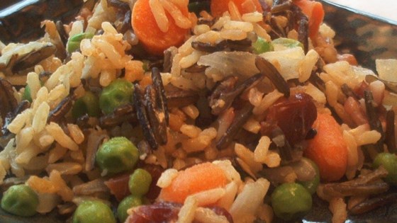 Receta pilaf de arroz con pasas de anacardo