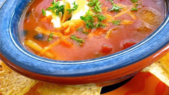 Receta rápida de sopa de tomate picante