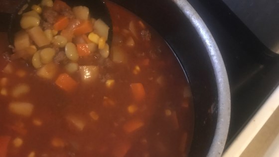 Receta rápida de sopa de verduras