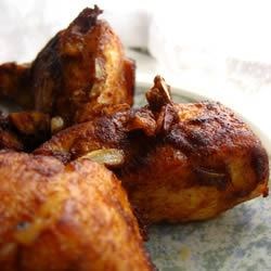 Receta simple de pollo frito de Malasia