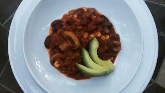Receta vegana de taco y chile