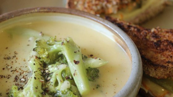 Sopa de brócoli con queso VI Receta