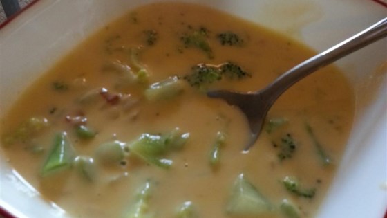 Sopa de brócoli con queso VII Receta