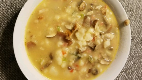 Sopa De Coliflor Con Queso II Receta