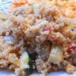 Verduras asadas con receta de cuscús